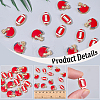 20Pcs 2 Styles Alloy Enamel Beads ENAM-SC0008-24B-6
