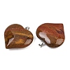Natural American Picture Jasper Pendants GG-K002-04Q-2