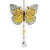 Butterfly Alloy & Iron Hanging Ornaments PW-WG43D72-02-1