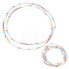 Elegant Multi-layered Bracelet with High-quality Rice Beads for Women's Gift BS5199-1