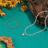200Pcs Electroplated Synthetic Non-magnetic Hematite Beads G-PH0003-44A-4