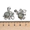 Natural Labradorite Pendants G-I374-A-P13-3