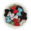 Polymer Clay Rhinestone Beads RGLA-D050-03-2
