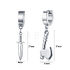 Stainless Steel Sword Axe Pendant Set for Women MV2070-2-1