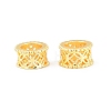 Brass European Beads KK-A292-03B-G-1