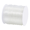 0.8mm Crystal Polyester Threads Transparent Jewelry Bracelet Beading Wire Cords EW-PH0001-0.8mm-02-1
