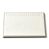 Rectangle Imitation Leather Jewelry Necklace Display Tray ODIS-K005-04-1