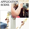 Silicone Pendant Decorations HJEW-YW00451-01-5