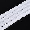 Imitation Jade Glass Beads Strands GLAA-T028-14J-A01-1