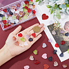 SUPERFINDINGS 120Pcs 8 Colors Glass Beads GLAA-FH0001-77-3