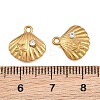 304 Stainless Steel with Crystal Rhinestone Charms RB-CBABFDA-11F-G-3