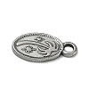 304 Stainless Steel Charms STAS-P422-05P-2