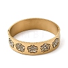 304 Stainless Steel Pave Clear Cubic Zirconia Hinged Bangles for Women BJEW-Z166-02G-4