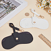 2Pcs 2 Colors Rectangle PU Leather Eyeglass Case AJEW-CN0006-95C-3