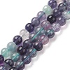 Natural Fluorite Beads Strands X-G-B038-C02-1