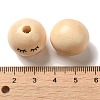 Wood European Beads WOOD-C006-04C-3