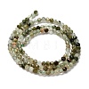 Natural Green Rutilated Quartz Beads Strands G-RM2025-A14-3mm-A-3