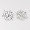 Flower 316 Surgical Stainless Steel Filigree Joiners X-STAS-M256-04-2
