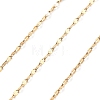 10M Brass Coffee Bean Chains CHC-L052-01B-G-1