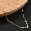 Brass Cable Chains Necklaces for Women NJEW-D302-47G-2