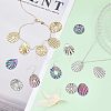 30Pcs 304 Stainless Steel Pendant STAS-CA0001-76-4