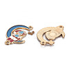 Alloy Enamel Pendants ENAM-S126-071-NR-3