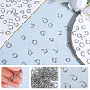 304 1000pcs Stainless Steel Open Jump Rings STAS-SP0001-71C-4