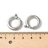316 Surgical Stainless Steel Spring Gate Rings STAS-H234-06P-05-3