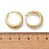 Rack Plating Brass Micro Pave Cubic Zirconia Hoop Earrings EJEW-H143-25G-6