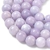 Dyed Natural Malaysia Jade Beads Strands G-G021-02C-27-3