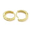 Brass Hoop Earrings EJEW-L211-010O-G-2