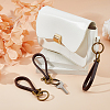Cowhide Leather Keychains KEYC-WH0029-142A-4