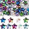 40Pcs 9 Colors Electroplate Glass Charms GLAA-FS0002-67-1