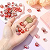 50Pcs Resin European Beads RESI-CJC0050-01C-4