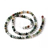 Round Natural Indian Agate Beads Strands X-G-S122-6mm-3
