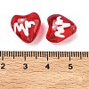 Transparent Glass Enamel Beads GLAA-P078-02A-02-3