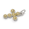 Brass Enamel Pendants KK-A273-02P-03-2