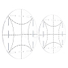 2Pcs 2 Style Acrylic Quilting Rulers DIY-AR0002-54-8