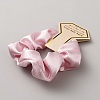 Cloth with Paper Elastic Hair Accessories OHAR-WH0051-015A-2