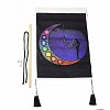 Chakra Cloth Wall Hanging Tapestry HJEW-M003-01A-4