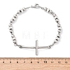 201 Stainless Steel Link Chain Bracelets BJEW-A032-02P-02-3