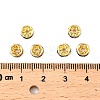 Brass Rhinestone Spacer Beads RB-A014-Z6mm-02G-4