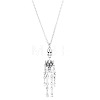Punk Style Skeleton Skull Alloy Pendant Necklaces WH-WGF5A97-01-5