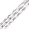 Tarnish Resistant 304 Stainless Steel Curb Chains CHS-S006-JA615-2-2