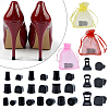Gorgecraft 13 Pairs 13 Style PVC High Heel Stoppers Protector AJEW-GF0005-22B-5