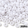 200Pcs Opaque Plastic Beads KY-YW0001-79I-1