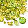 Two Tone Transparent Acrylic Beads OACR-Z041-11-2