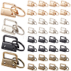 40Pcs 4 Colors Iron Ribbon Ends FIND-CN0002-57-1