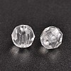 Round Transparent Acrylic Beads X-DB8mmC01-A-2