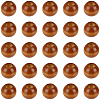 50Pcs Spray Painted Wood European Beads WOOD-PA0001-78A-7
